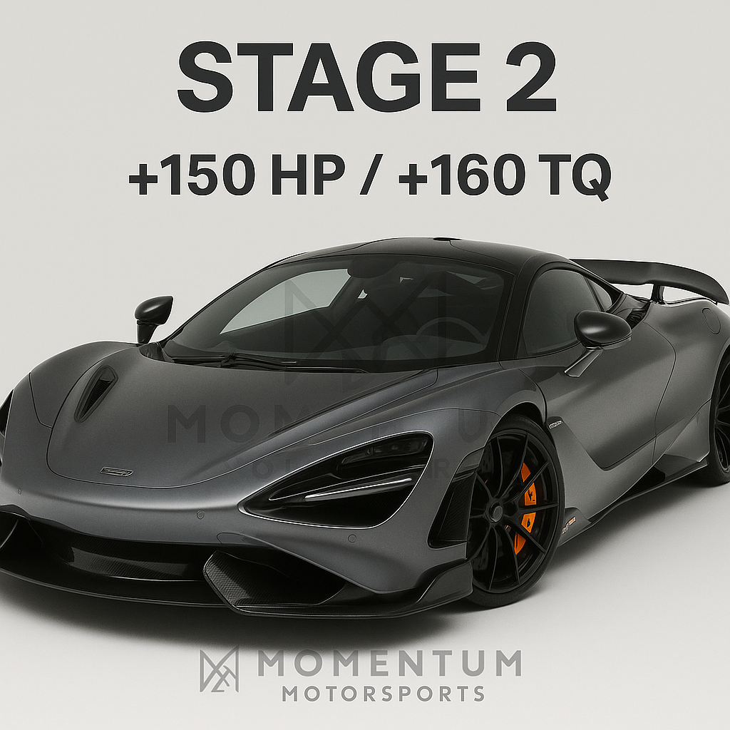 McLaren 765LT ECU Tuning – Stage 1 & Stage 2