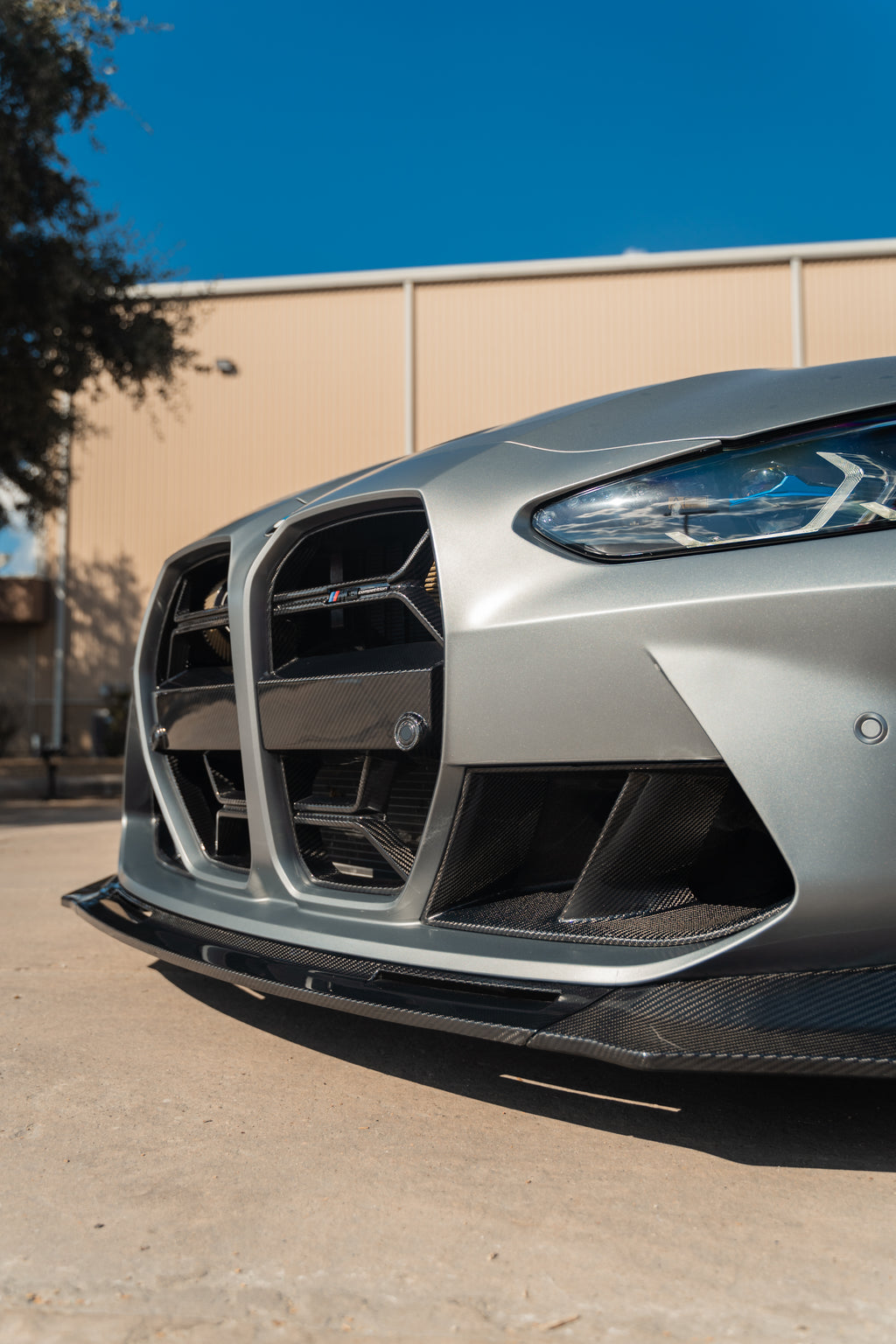 CSL Style Pre-Preg Carbon Fiber Front Grill – BMW G80 M3 / G82 M4 - view 2