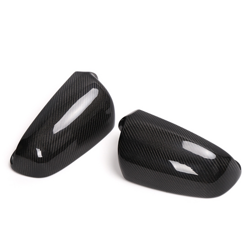 2005-2008 Audi A4/S4/RS4 Carbon Fiber Mirror Caps | B7 A4/S4/RS4
