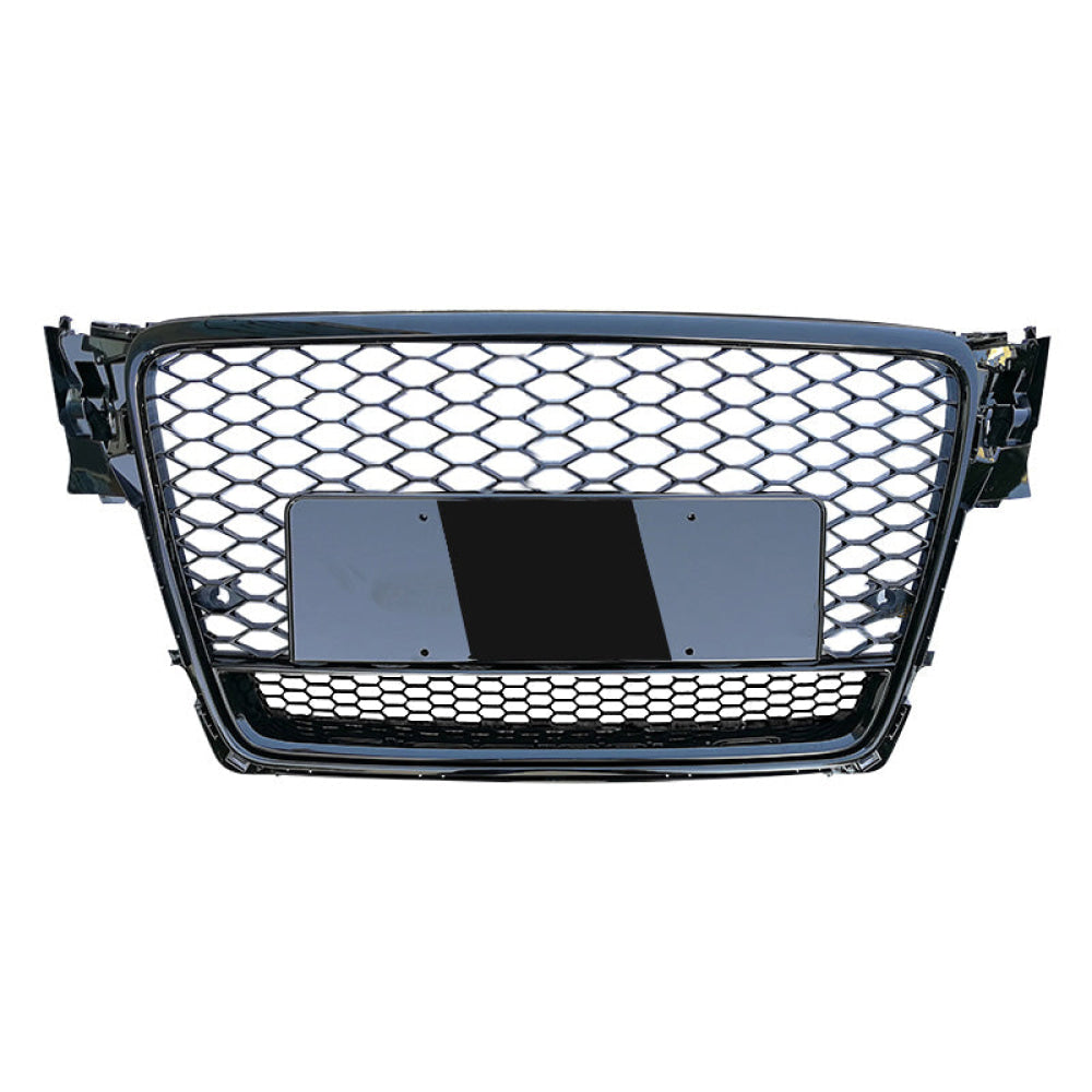 2009-2012 Audi RS4 Style Honeycomb Grille with Lower Mesh | B8 A4/S4