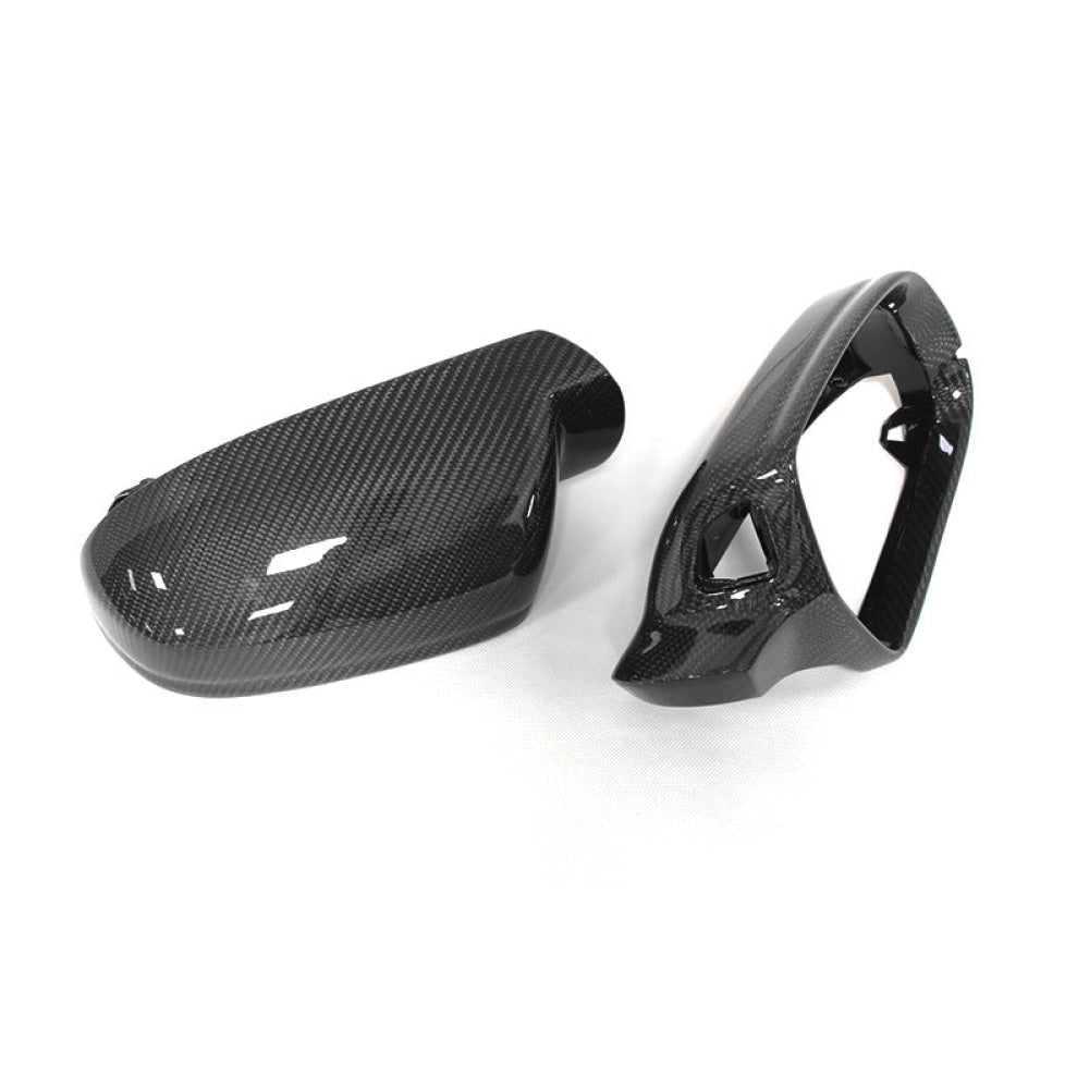 2010-2016 Audi A4/S4/RS4 Carbon Fiber Mirror Caps | B8/B8.5 A4/S4/RS4