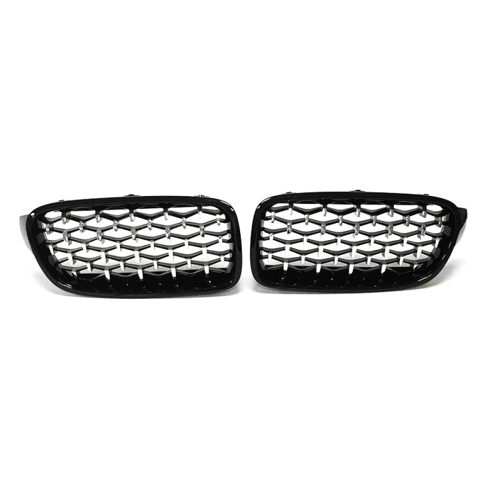 2012-2020 BMW 3-Series/4-Series Diamond Kidney Grilles | F30/F31/F32/F33/F36