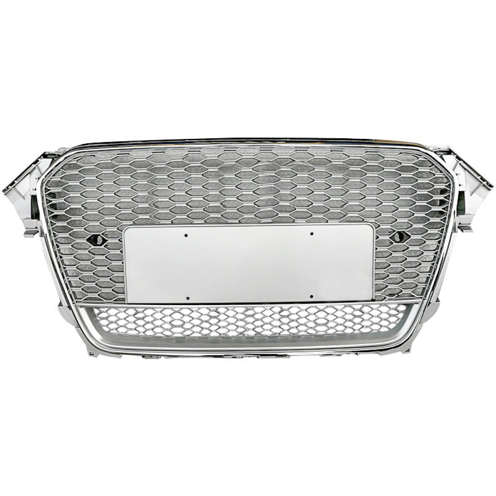 2013-2016 Audi RS4 Honeycomb Style Grille with Lower Mesh | B8.5 A4/S4