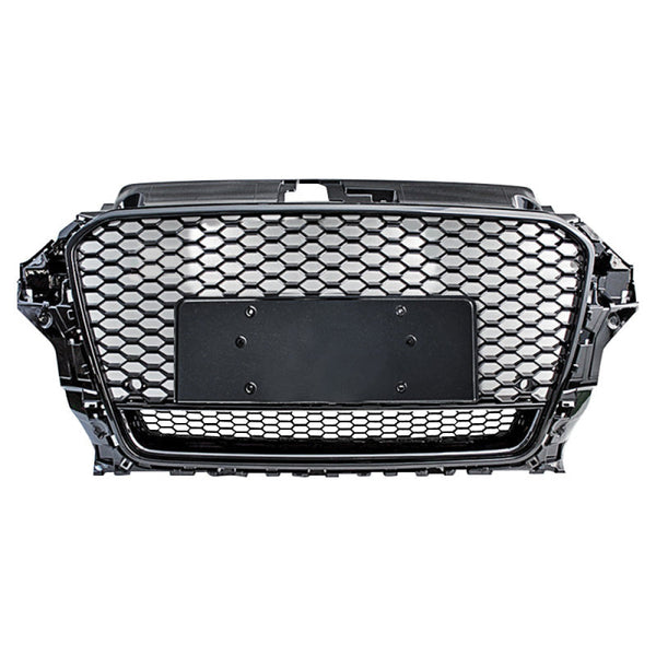 2014-2016 Audi RS3 Style Honeycomb Grille With Lower Mesh
