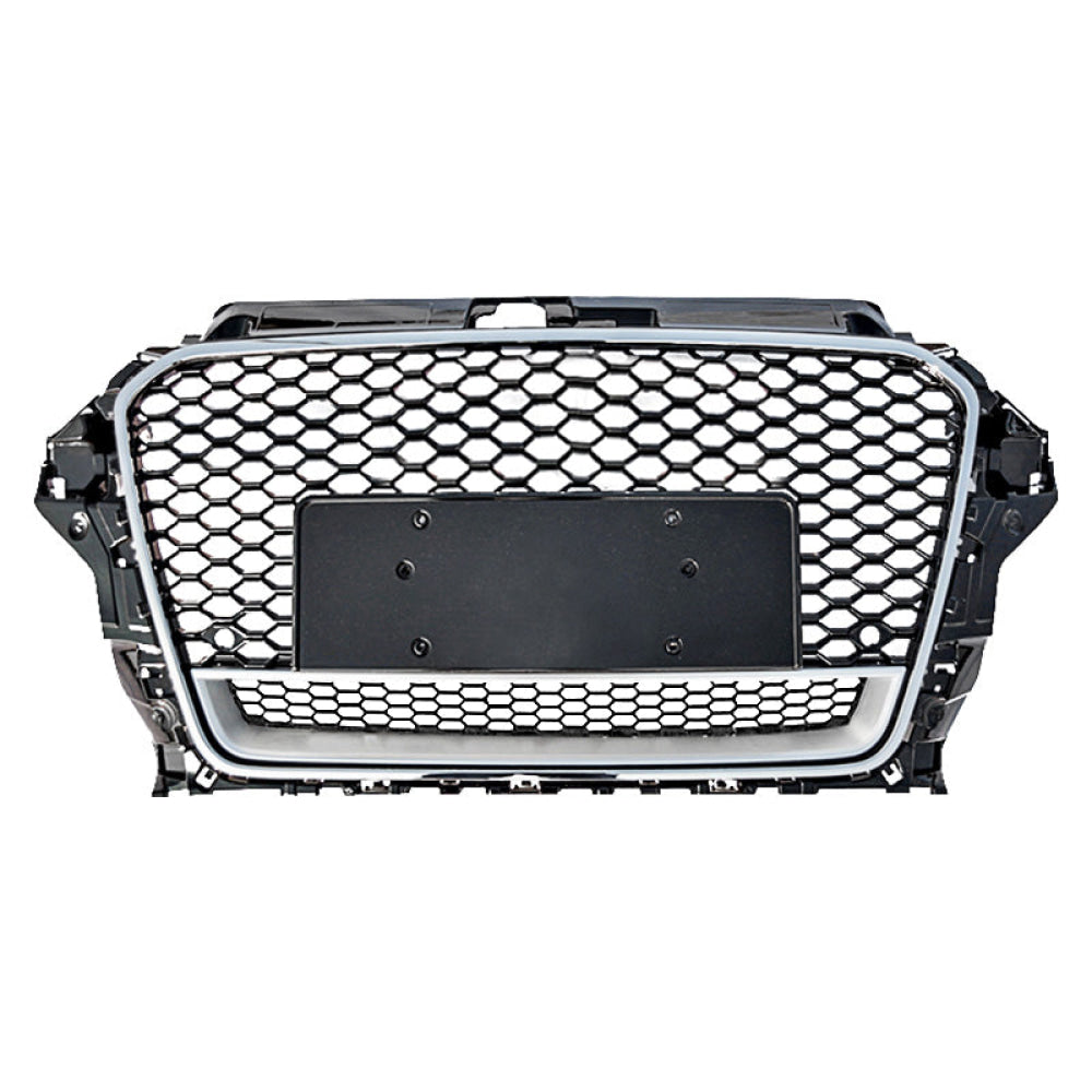 2014-2016 Audi RS3 Style Honeycomb Grille with Lower Mesh | 8V A3/S3