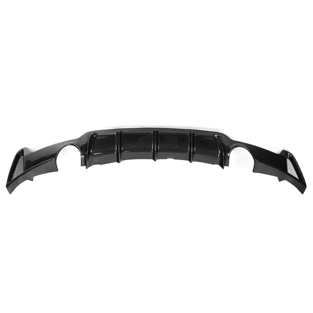 2014-2020 BMW 4-Series M Performance Style Carbon Fiber Rear Diffuser | F32/F33/F36