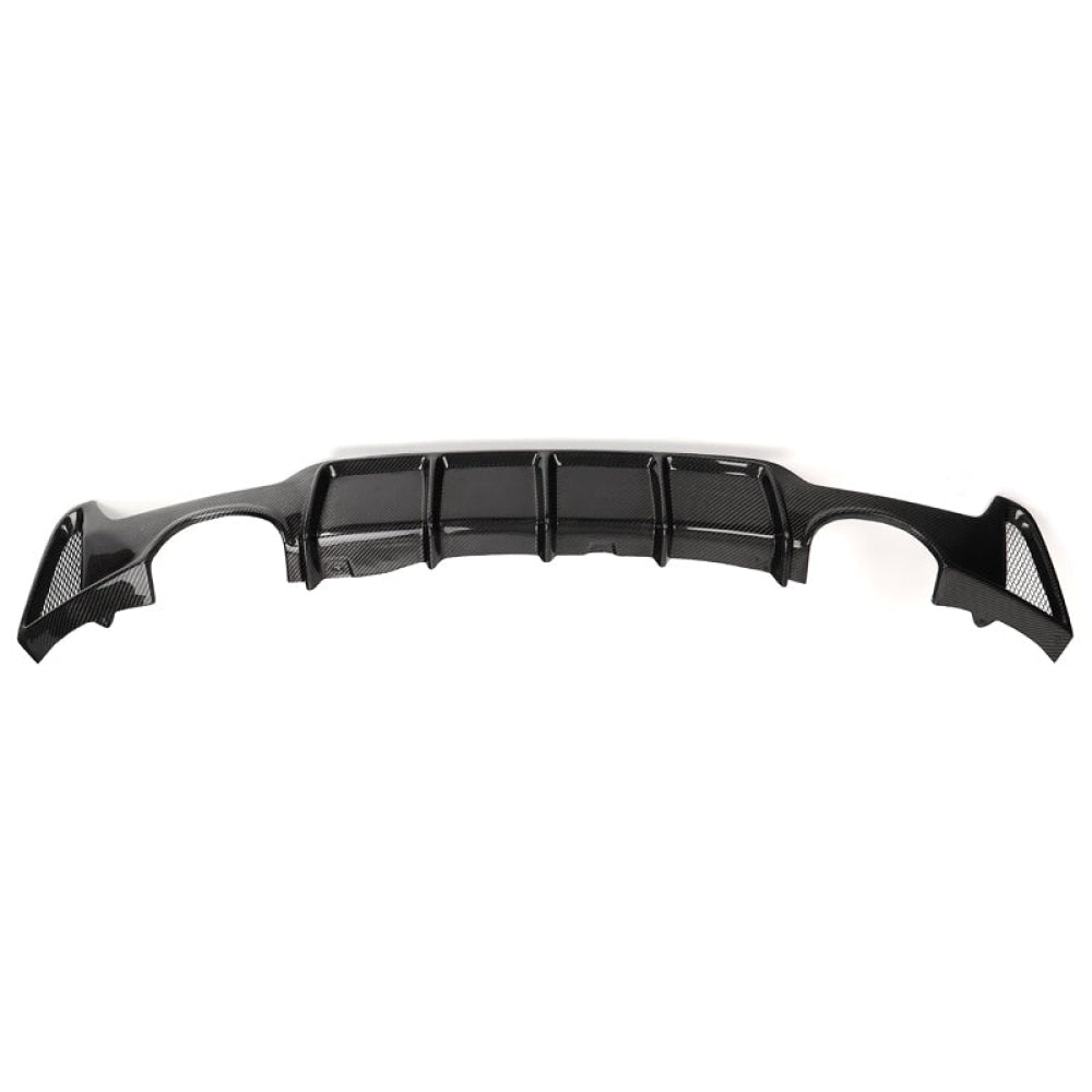 2014-2020 BMW 4-Series M Performance Style Carbon Fiber Rear Diffuser | F32/F33/F36