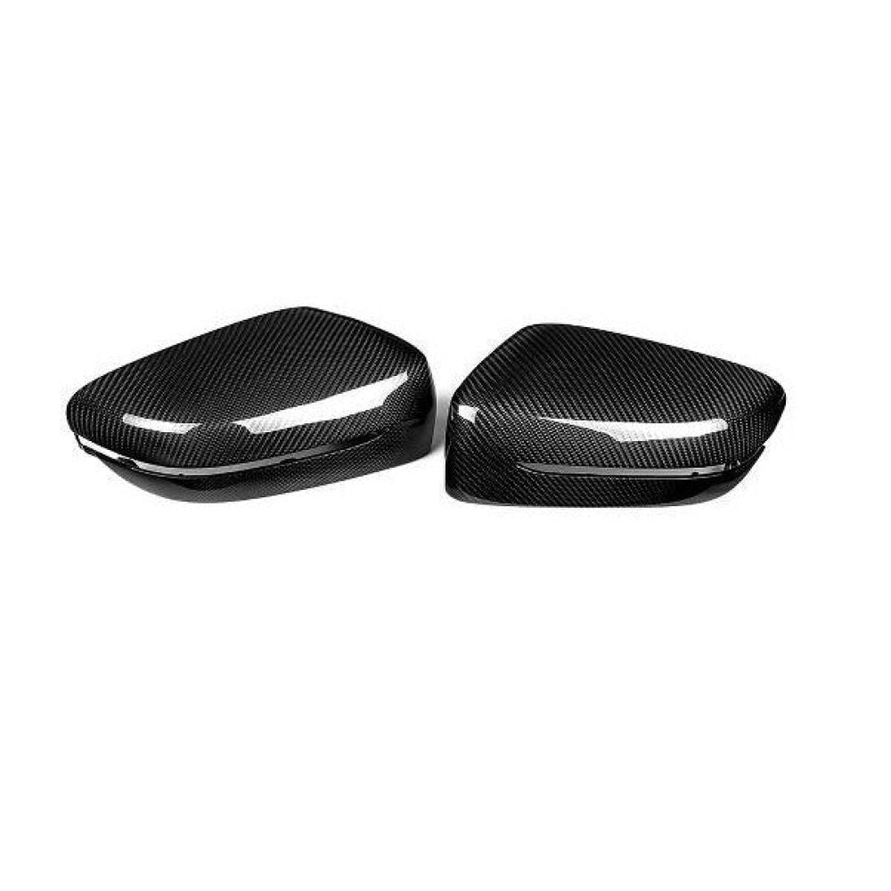 2017-2023 BMW 5-Series Carbon Fiber Mirror Caps | G30