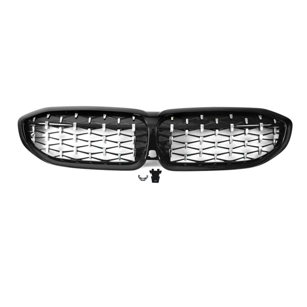 2019-2022 BMW 3-Series Diamond Style Kidney Grilles | G20