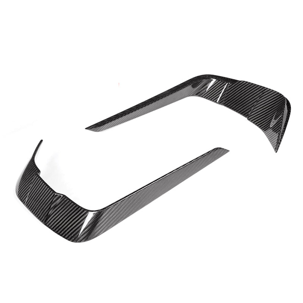 2019-2026 BMW 8-Series Carbon Fiber Upper Front Bumper Splitters | G14/G15/G16
