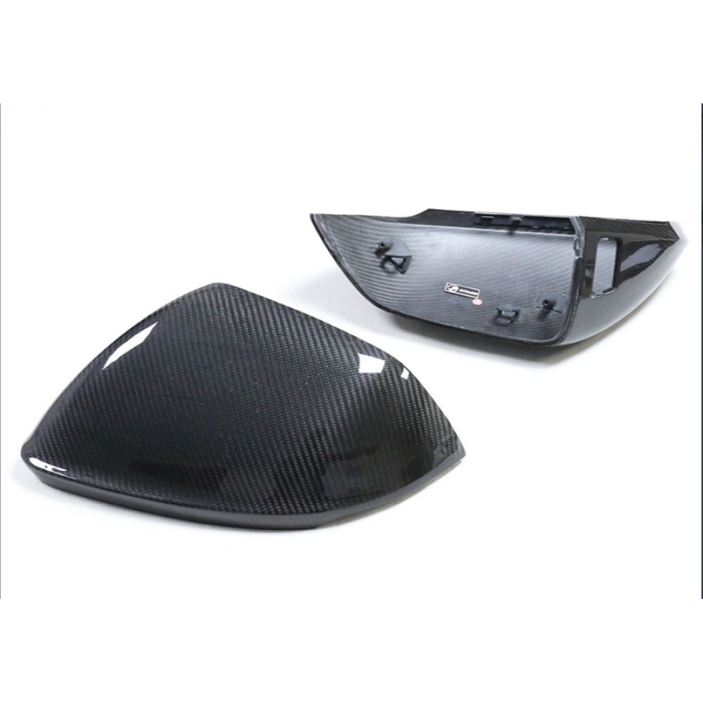 2019+ Audi Q8/SQ8/RSQ8 Carbon Fiber Mirror Caps | Q8/SQ8/RSQ8