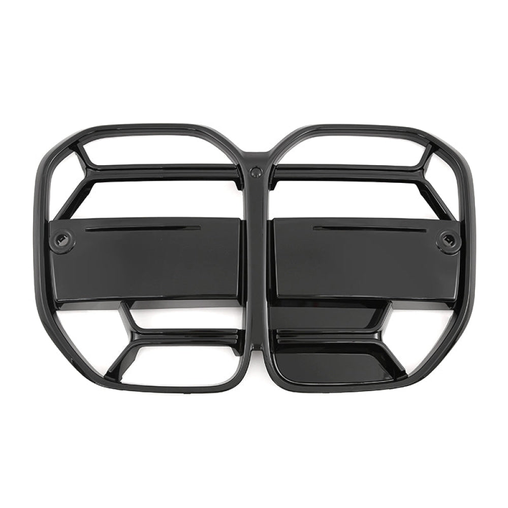 2021+ BMW 4-Series Gloss Black CSL Style Kidney Grilles | G22/G23