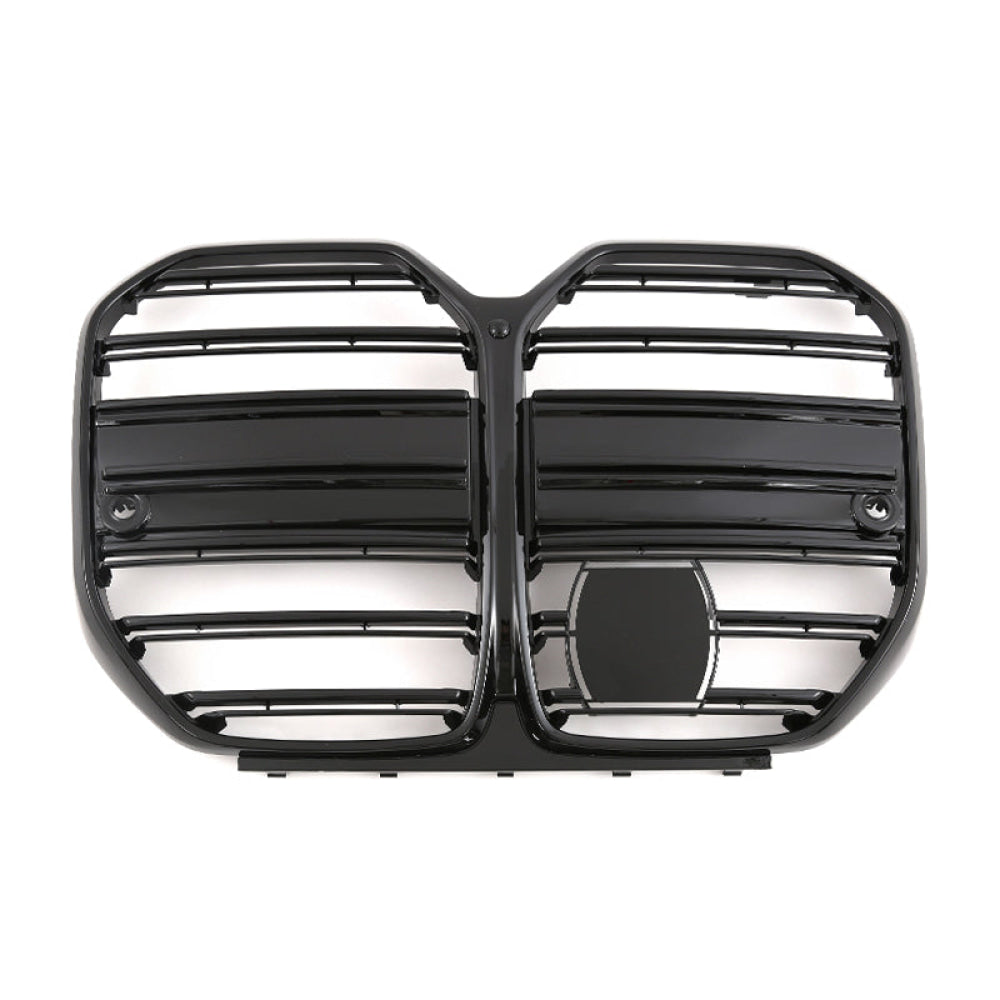 2021+ BMW 4-Series Gloss Black Dual Slat Kidney Grilles | G26