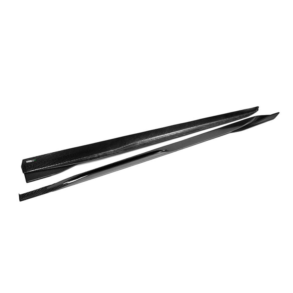 2022+ BMW i4 Carbon Fiber X Style Side Skirts | G26