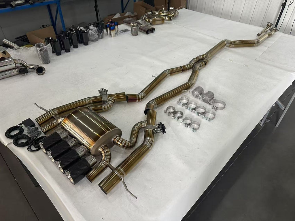 BMW M3/M4 G8X Valved Catback Exhaust System - view 2