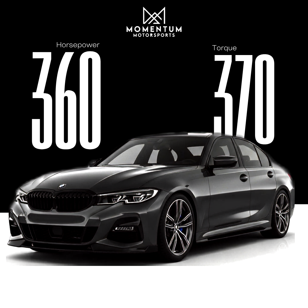 BMW 330i (G20) Momentum Motorsports ECU tune - 360 hp / 370 lb-ft