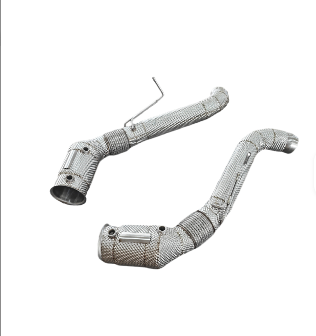 McLaren 650S / 600LT/ 570S / 540C / MP4-12C - High-Performance Race Downpipe - view 3