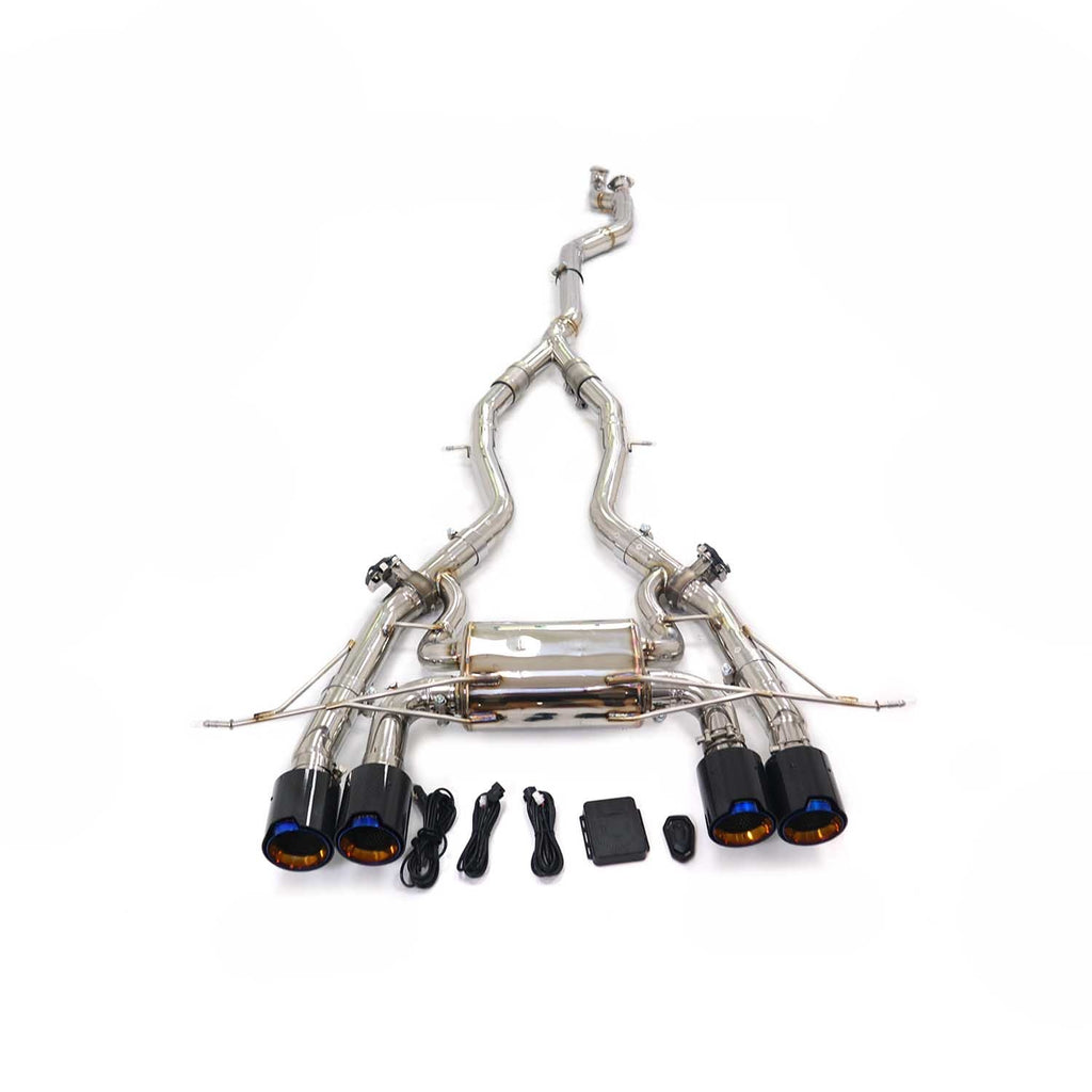 BMW M3/M4 G8X Valved Catback Exhaust System - view 1
