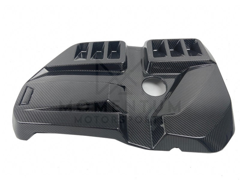 BMW G8X S58 Dry Carbon Fiber Engine Cover - view 2