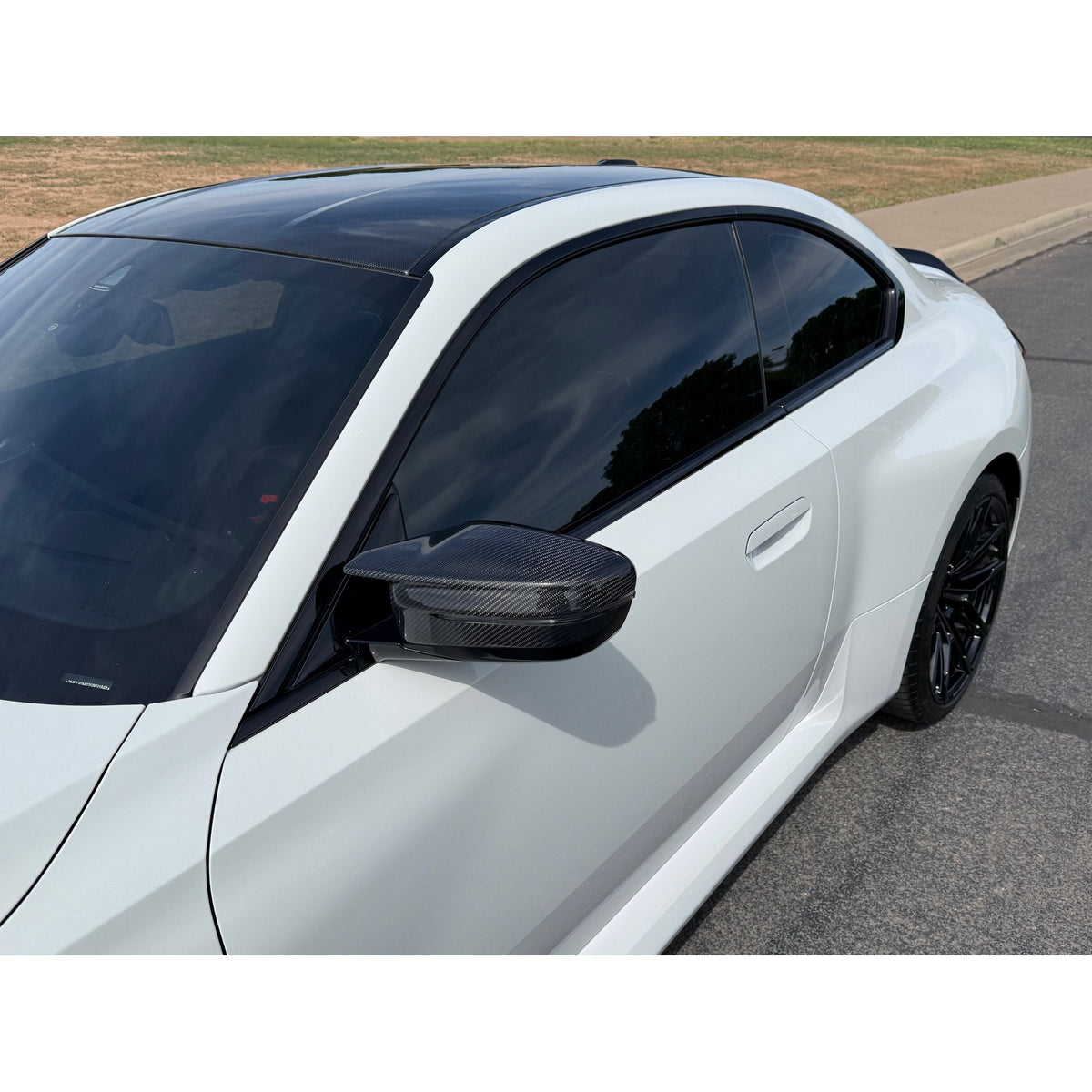 2021+ BMW M3/M4 Carbon Fiber Mirror Caps | G80/G82/G83