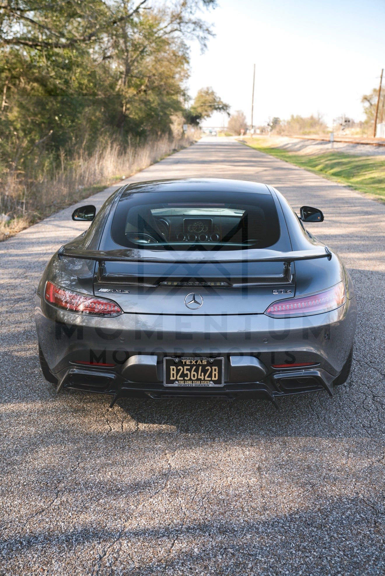 Mercedes AMG GT / GTS Dry Carbon Fiber Rear Diffuser - view 5