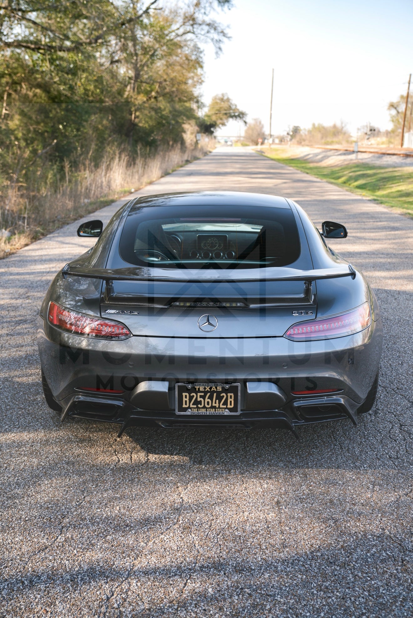 GTR Style Fiber Rear Wing – Mercedes-AMG GT / GTS - view 7