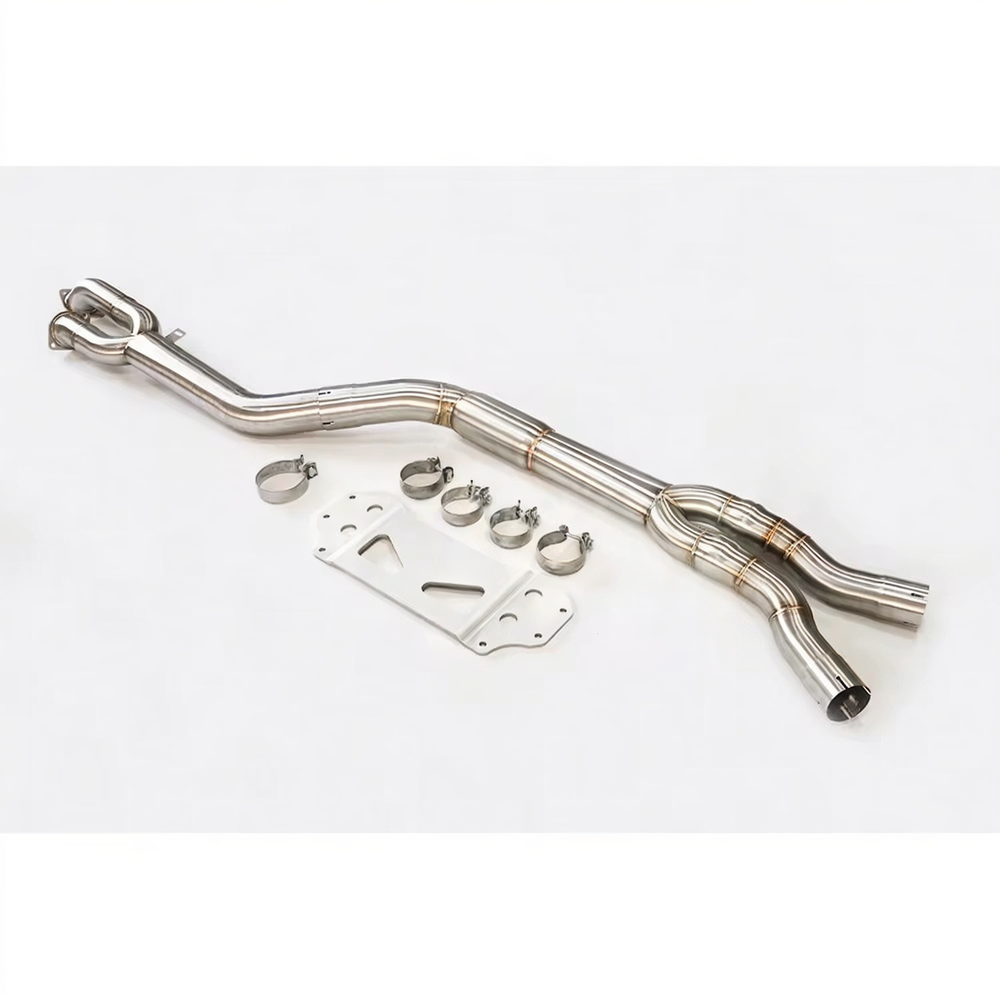 Momentum Motorsports G80 M3 / G82-G83 M4 Single Resonated Midpipe - view 1