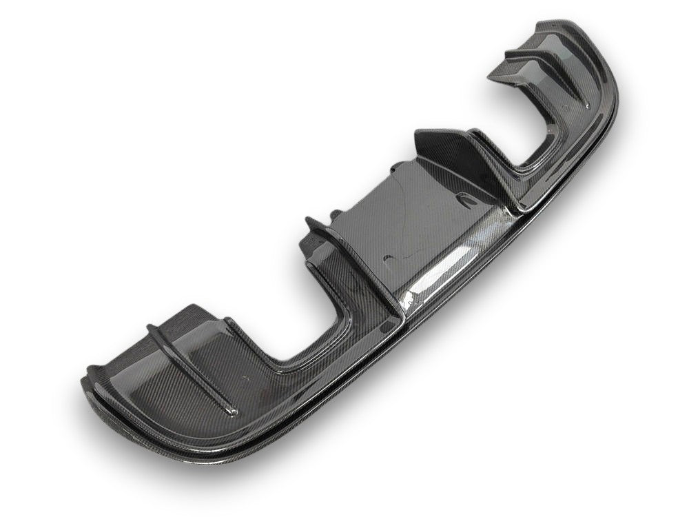 Porsche Cayman 718 Cayman/Boxster GT4 Style Carbon Fiber Rear Diffuser
