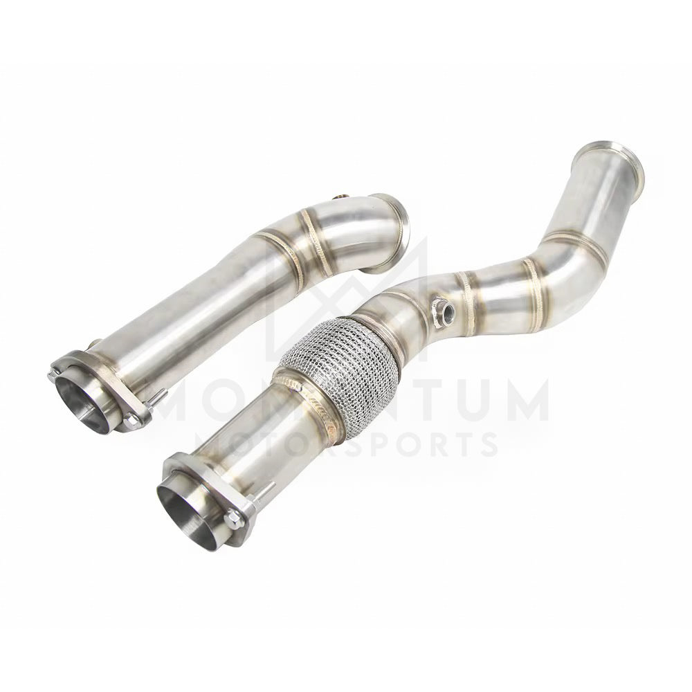 BMW G87 M2 | G80 M3 | G82 / G83 M4 S58 Race Downpipes - view 2