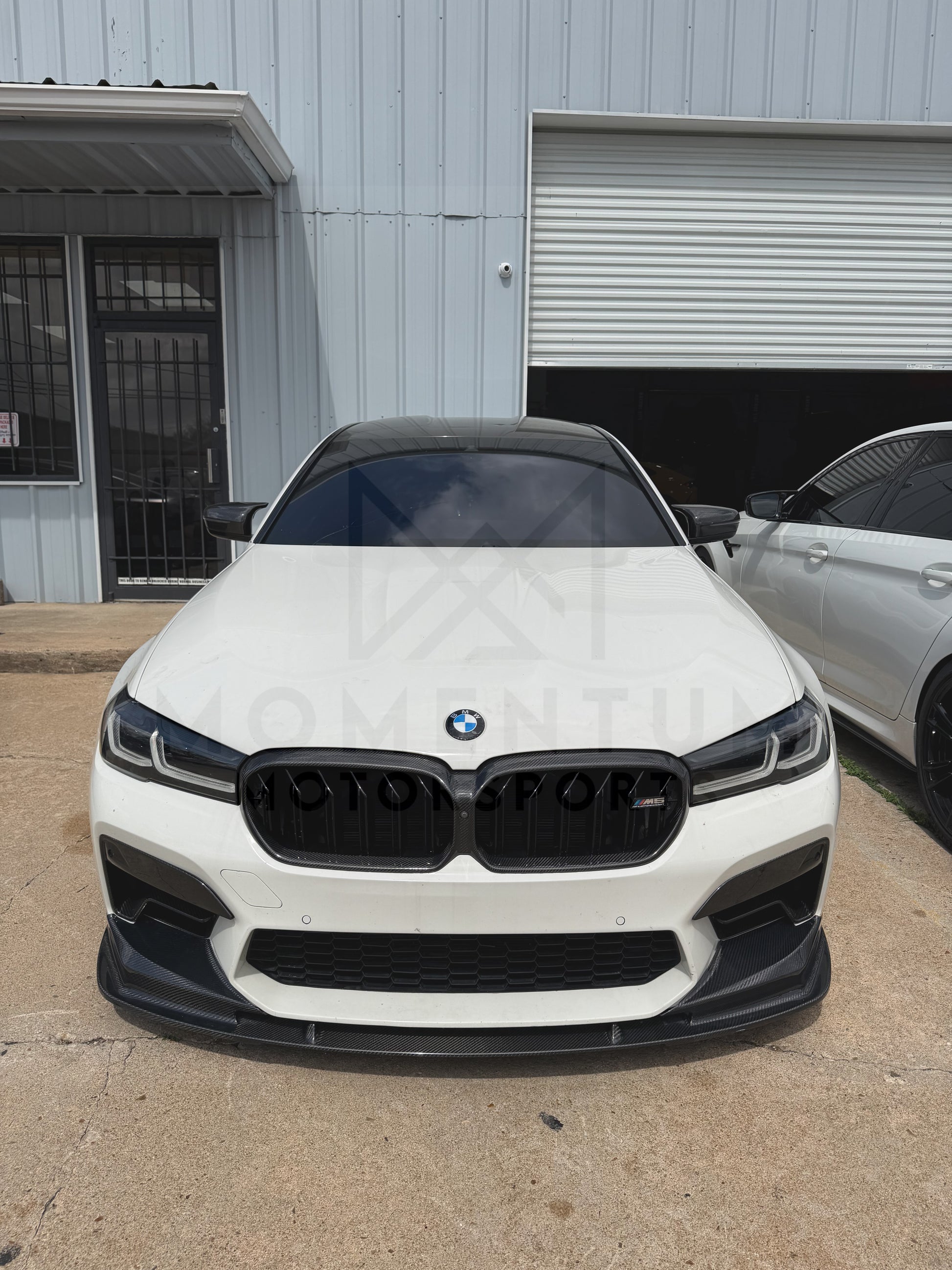 BMW F90 M5 LCI Carbon Fiber Front Grilles - view 5