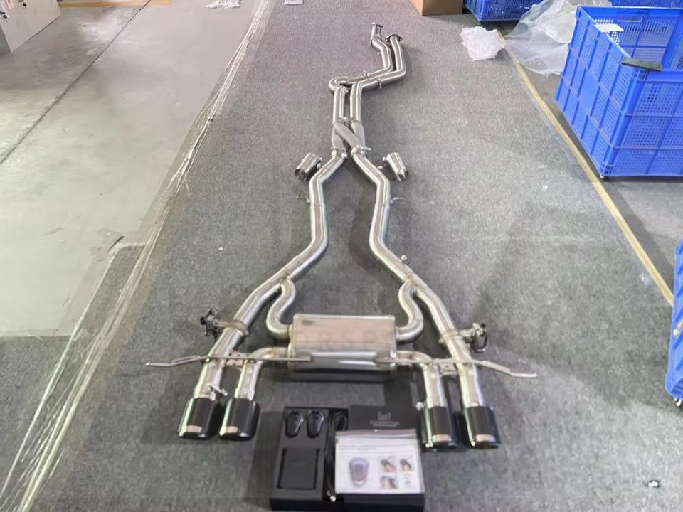 BMW M3/M4 G8X Valved Catback Exhaust System - view 3