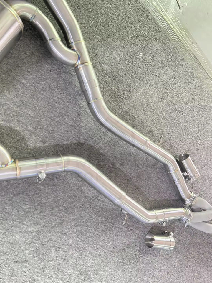 BMW M3/M4 G8X Valved Catback Exhaust System - view 5