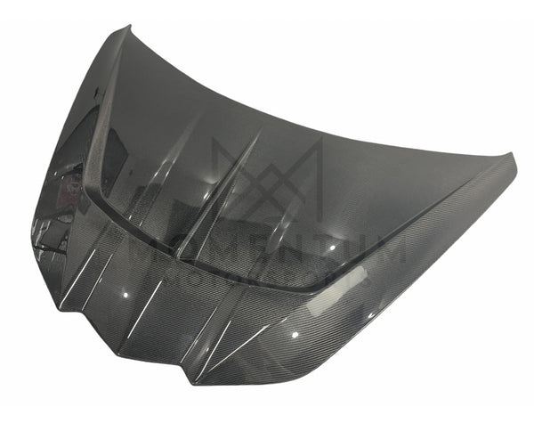 C8 Corvette Carbon Track Style Hood