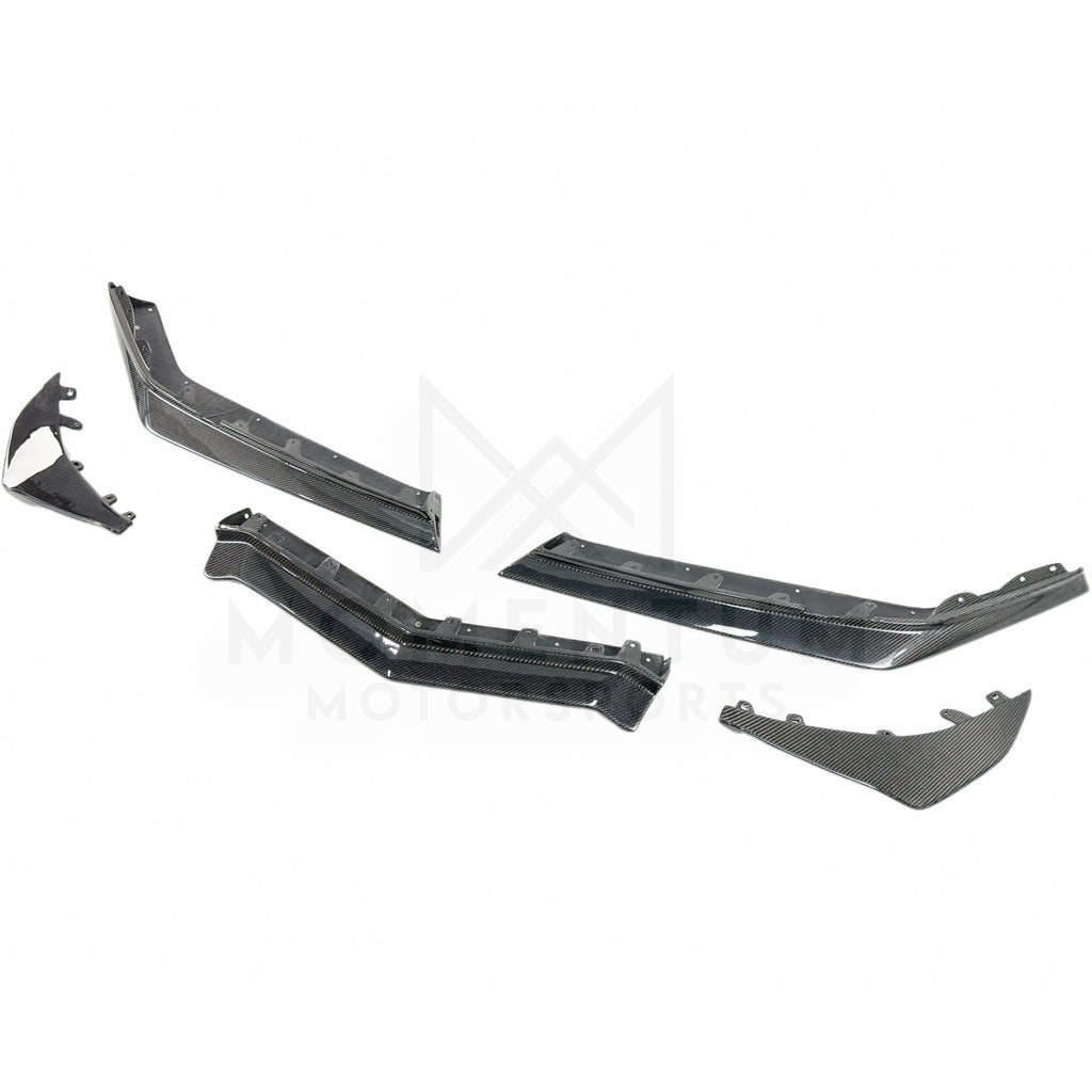 Corvette C8 Z06 Dry Carbon Fiber Front Lip - view 1