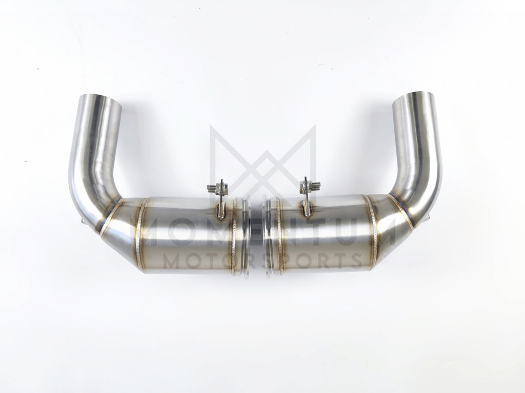 Porsche 911 (992.1) Turbo / Turbo S - High-Performance Race Downpipes - view 1