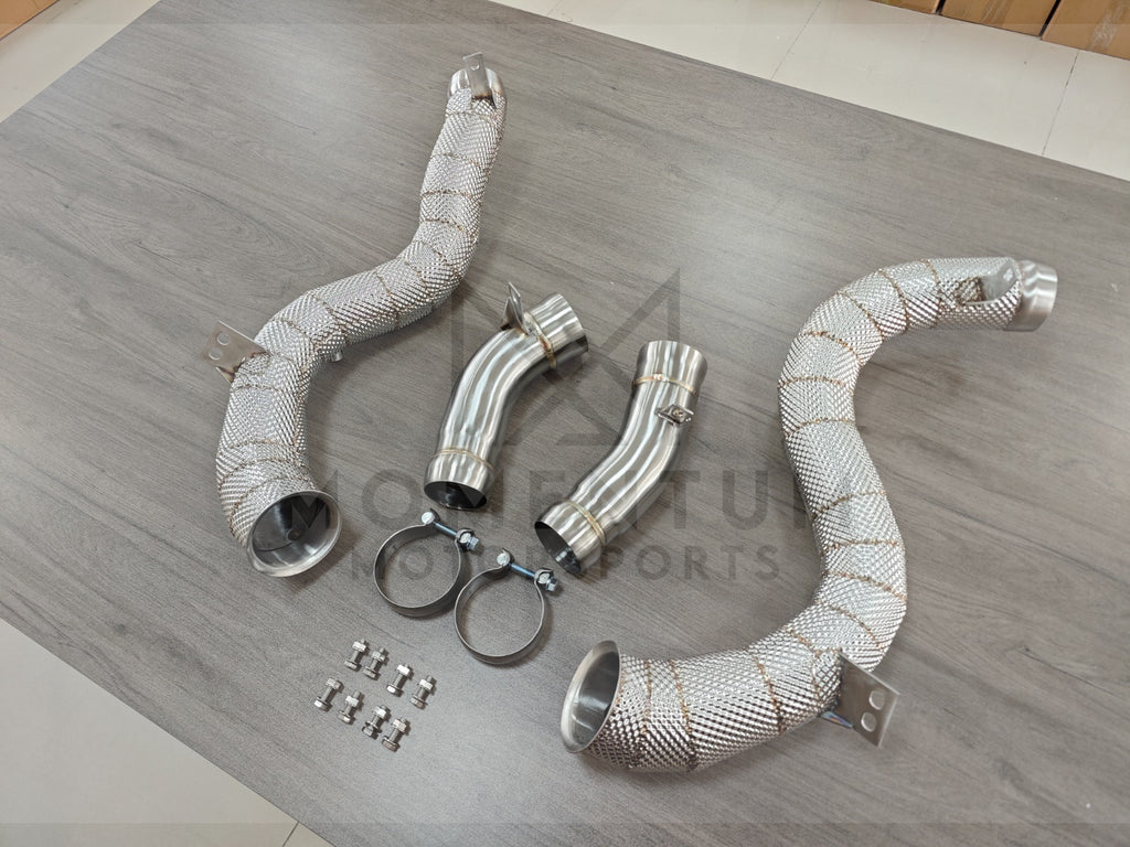 Mercedes-AMG GLC63 (2016–2022) - Race Downpipes - view 1