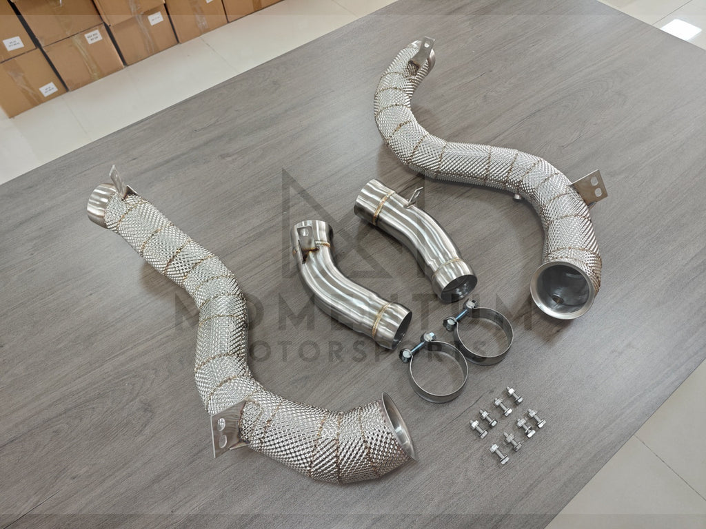 Mercedes-AMG GLC63 (2016–2022) - Race Downpipes - view 2