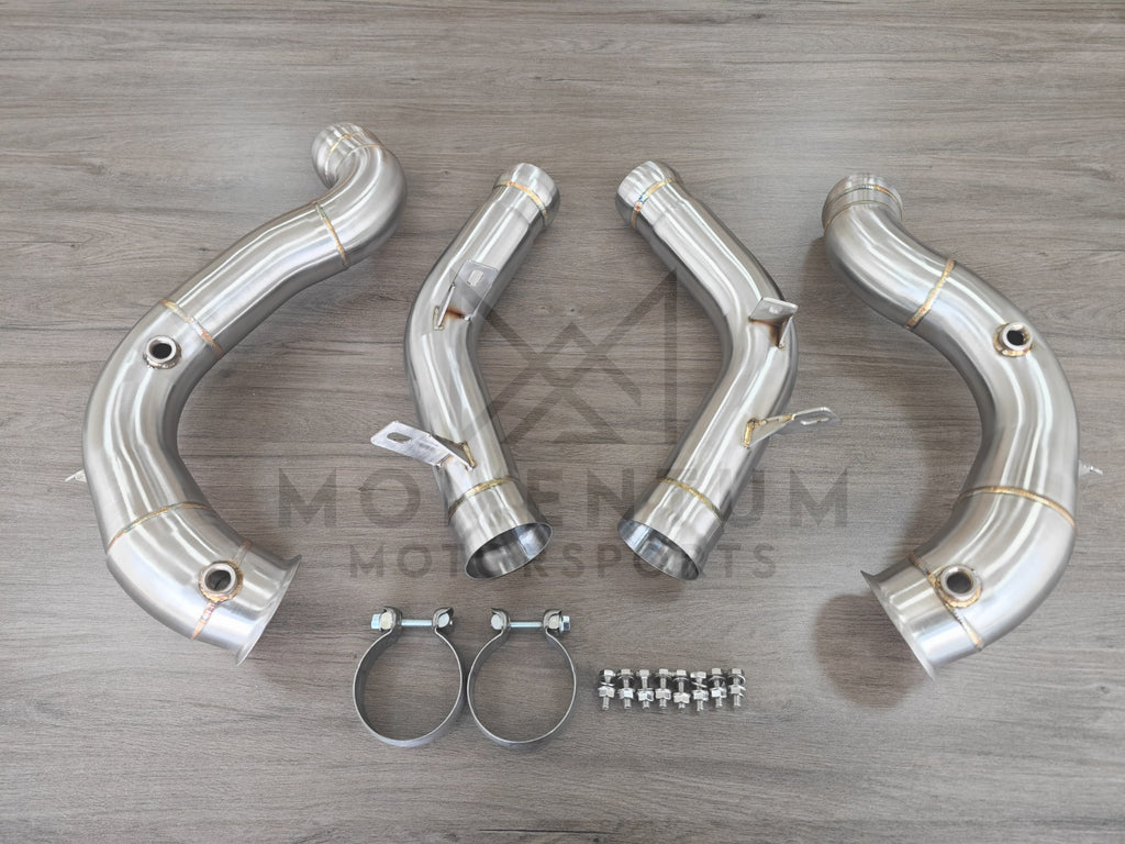 Mercedes-AMG M177 E63 - Race Downpipes - view 1