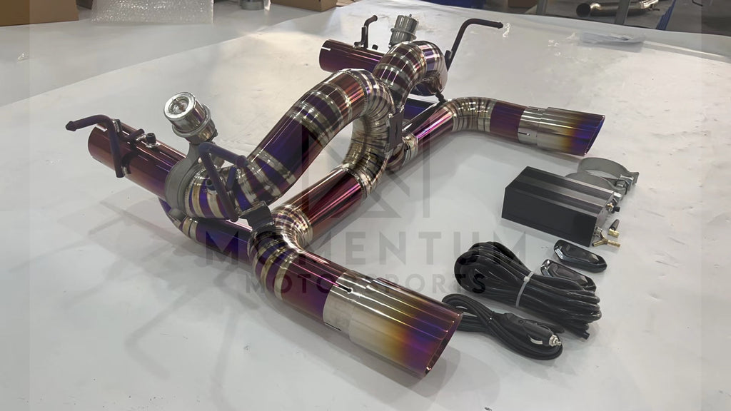Ferrari 488 – Titanium Valved Exhaust System - view 2