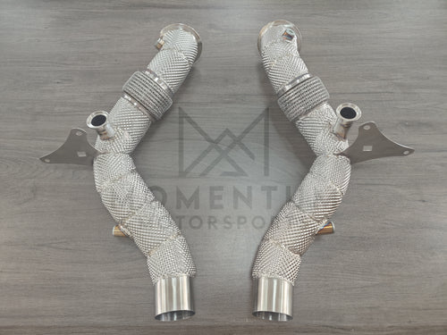 Ferrari F8 Race Downpipes