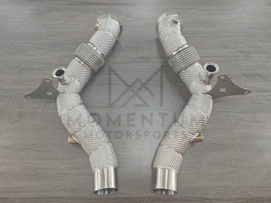 Ferrari F8 Race Downpipes