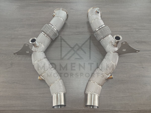 Ferrari F8 Race Downpipes