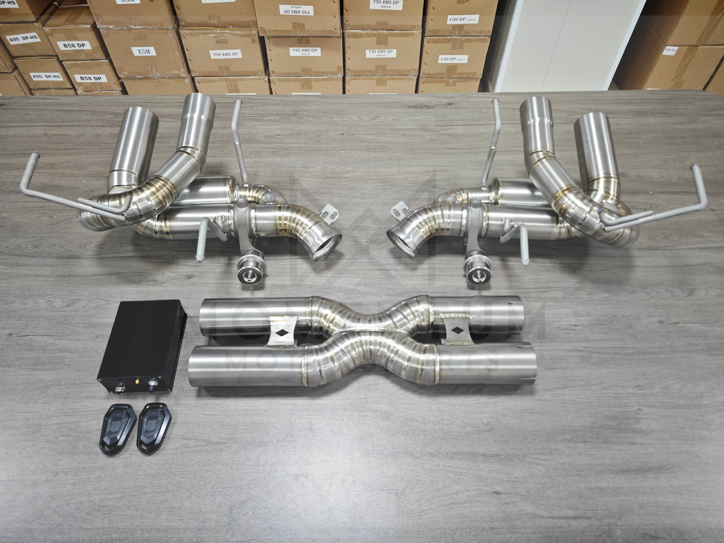 Ferrari F12 Valved Exhaust System
