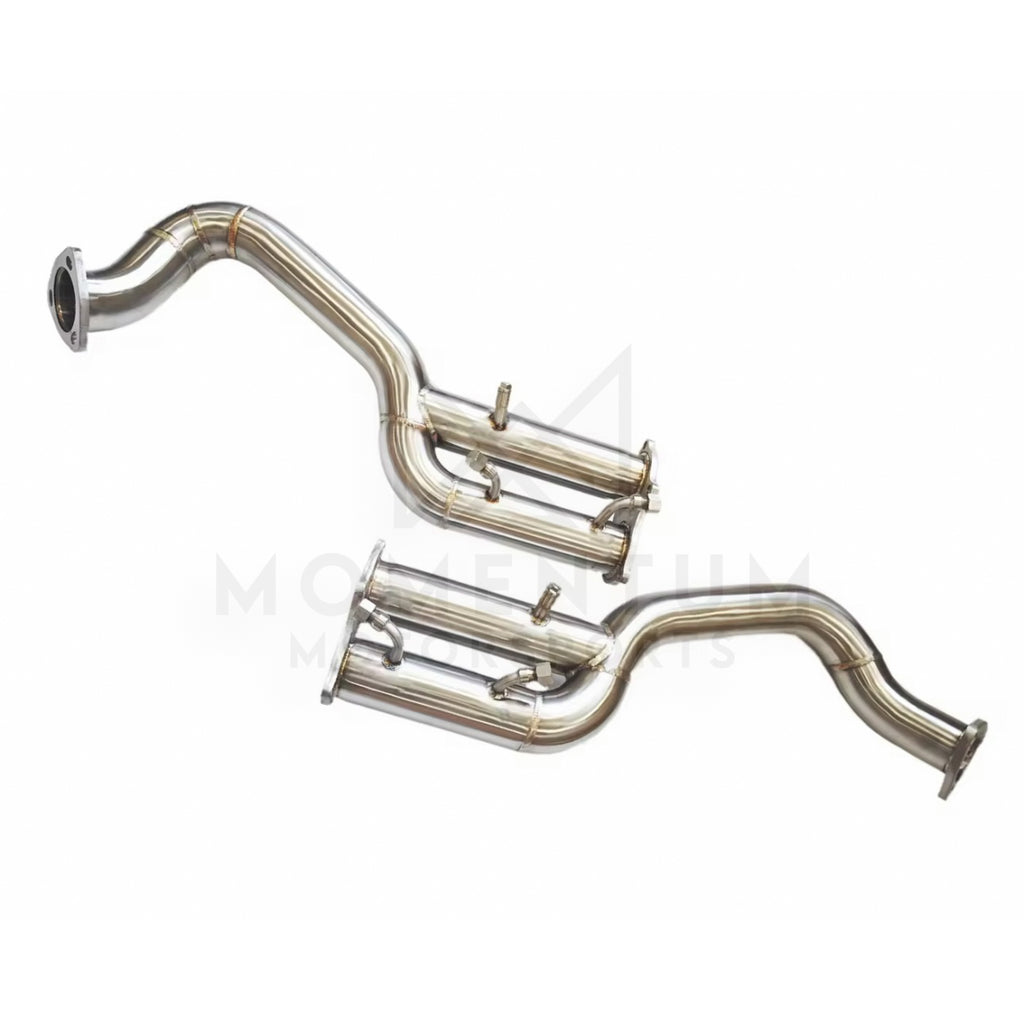 Porsche 718 GT4 / GTS / Spyder (2020+) Over Axle Link Pipes - view 4