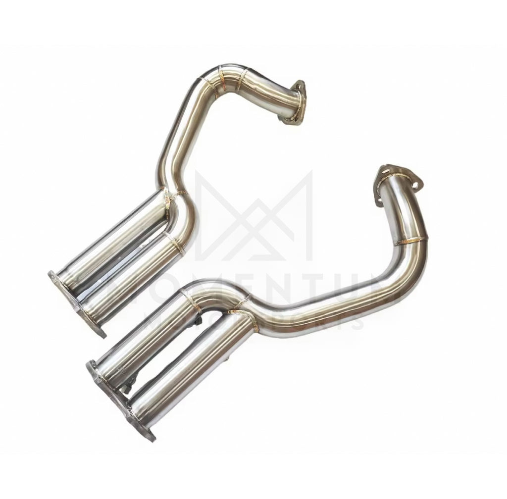 Porsche 718 GT4 / GTS / Spyder (2020+) Over Axle Link Pipes - view 3