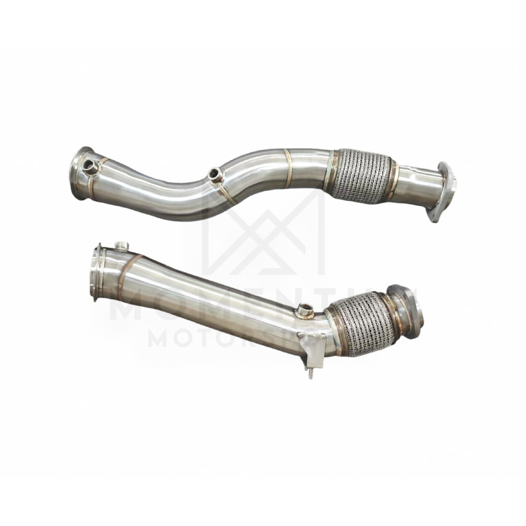 BMW X3M/X4M Race Downpipes - view 1