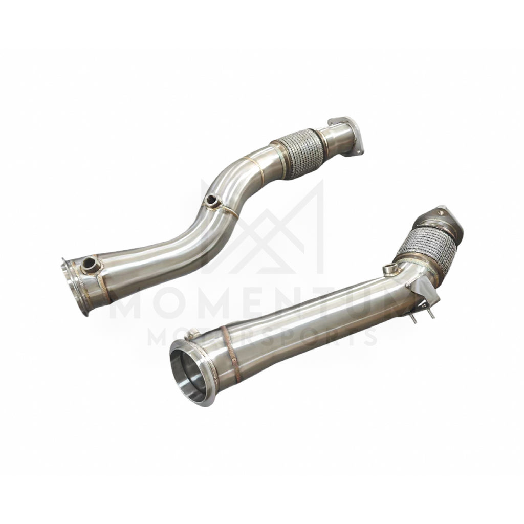 BMW X3M/X4M Race Downpipes - view 2