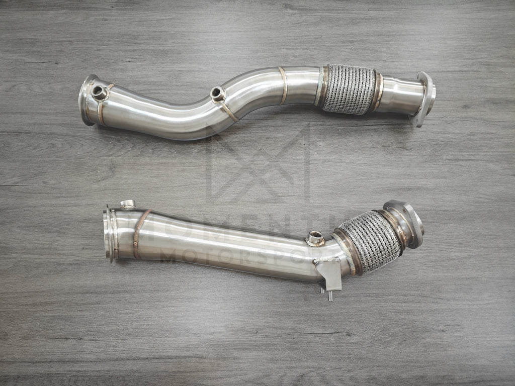 BMW X3M/X4M Race Downpipes - view 3