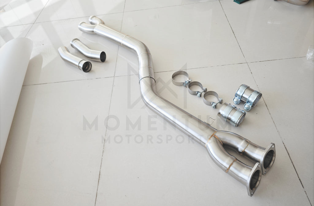 BMW X3M/X4M Single Non‑Resonated Midpipe - view 1