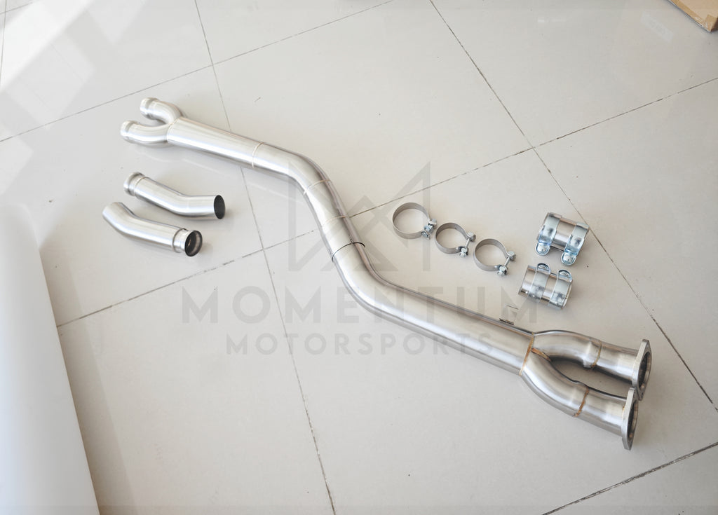 BMW X3M/X4M Single Non‑Resonated Midpipe - view 3